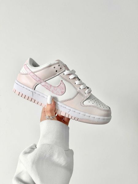 Nike Wmns Dunk Low 'Pink Paisley' G539-Рожевий-36 фото