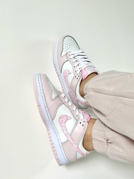 Nike Wmns Dunk Low 'Pink Paisley' G539-Рожевий-36 фото