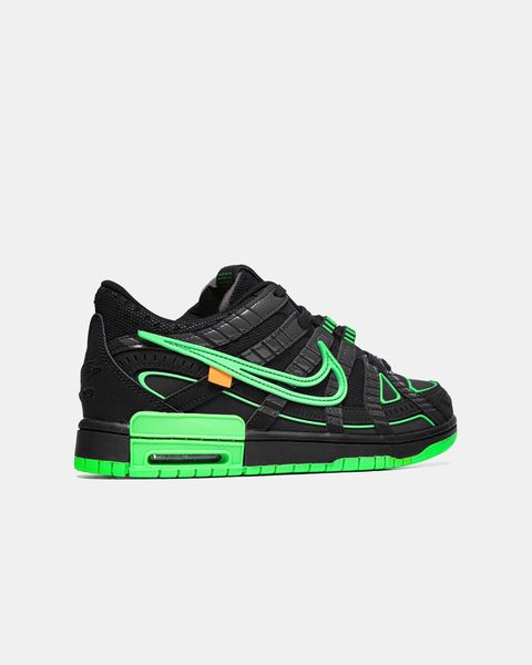 Кросівки OFF-WHITE X NIKE AIR RUBBER DUNK GREEN STRIKE Offnr01-Зелений-36 фото