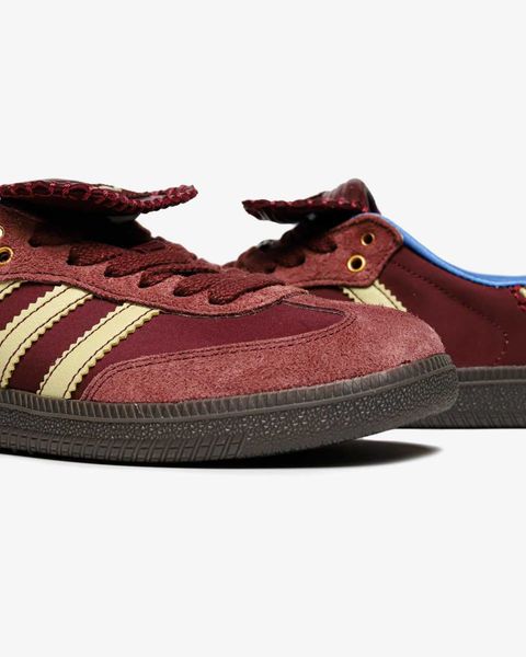 Adidas Wales Bonner x Samba Nylon 'Fox Brown' G228-Бордовий-36 фото