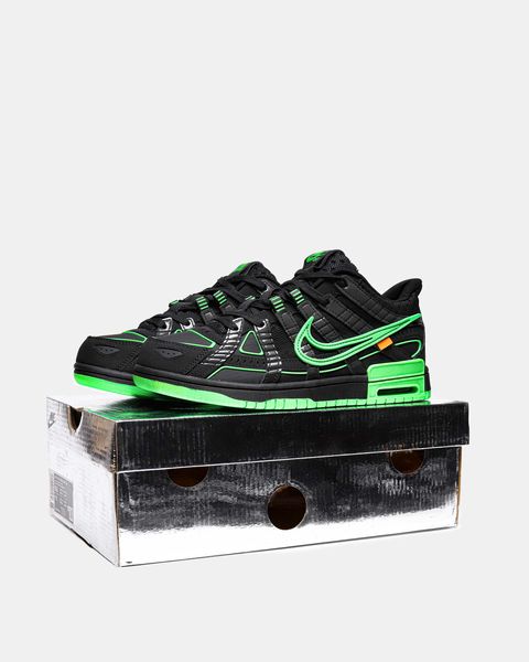 Кроссовки OFF-WHITE X NIKE AIR RUBBER DUNK GREEN STRIKE Offnr01-Зелений-36 фото