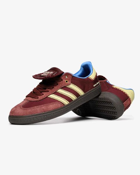 Adidas Wales Bonner x Samba Nylon 'Fox Brown' G228-Бордовий-36 фото