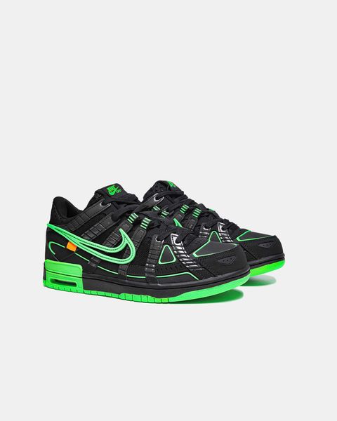 Кросівки OFF-WHITE X NIKE AIR RUBBER DUNK GREEN STRIKE Offnr01-Зелений-36 фото