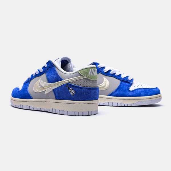 Fly Streetwear x Nike SB Dunk Low Pro 'Gardenia' G424-Синій-36 фото