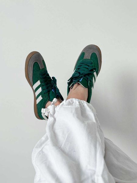 Adidas Samba OG 'Collegiate Green Gum' G516-Зелений-36 фото