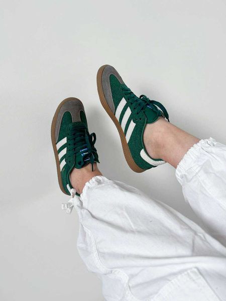 Adidas Samba OG 'Collegiate Green Gum' G516-Зелений-36 фото