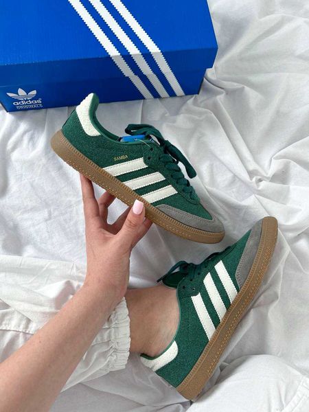 Adidas Samba OG 'Collegiate Green Gum' G516-Зелений-36 фото