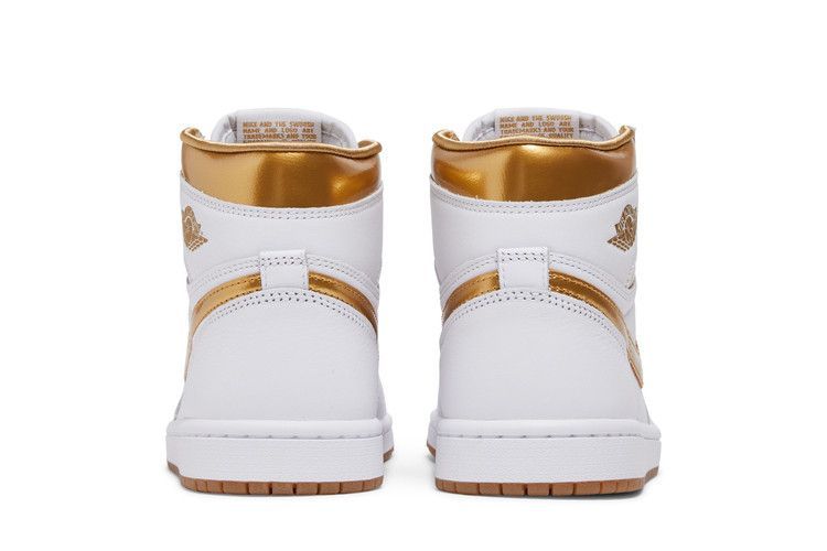 Wmns Air Jordan 1 Retro High OG 'Metallic Gold' FD2596 107 фото