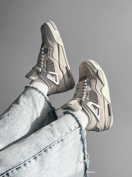 Air Jordan 4 Wmns Air Jordan 4 Retro 'Frozen Moments' box lux G219-Світло-сірий-36 фото