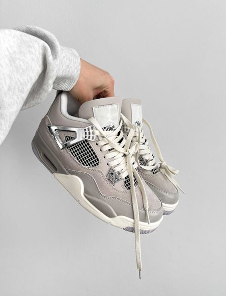 Air Jordan 4 Wmns Air Jordan 4 Retro 'Frozen Moments' box lux G219-Світло-сірий-36 фото