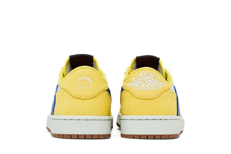 Travis Scott x Wmns Air Jordan 1 Retro Low OG SP 'Canary' DZ4137 700 фото