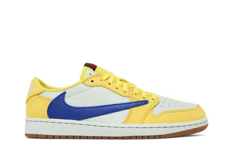 Travis Scott x Wmns Air Jordan 1 Retro Low OG SP 'Canary' DZ4137 700 фото