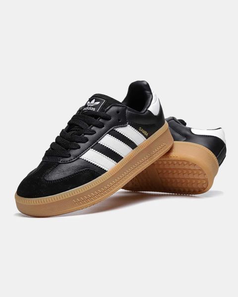 Adidas Samba XLG 'Black White Gum' G298-Чорний-45 фото