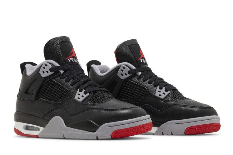 Air Jordan 4 Retro GS 'Bred Reimagined' FQ8213 006 фото