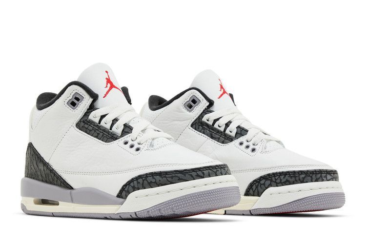 Air Jordan 3 Retro GS 'CeЧоловічіt Grey' DM0967 106 фото