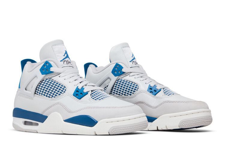 Air Jordan 4 Retro GS 'Military Blue' 2024 HF4281 141 фото