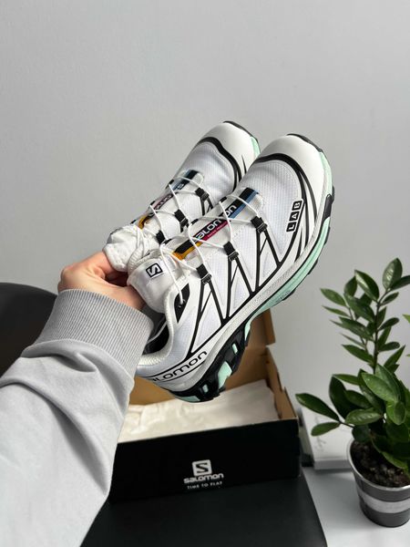 Кроссовки Salomon XT-6 'White Icy Morn' G096-Білий-36 фото