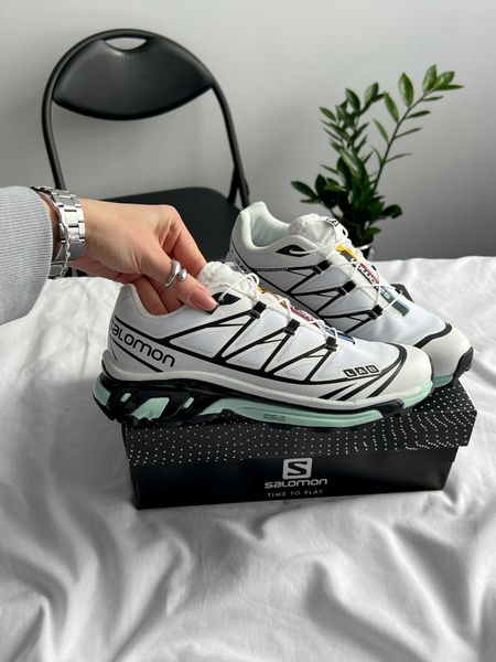 Кроссовки Salomon XT-6 'White Icy Morn' G096-Білий-36 фото