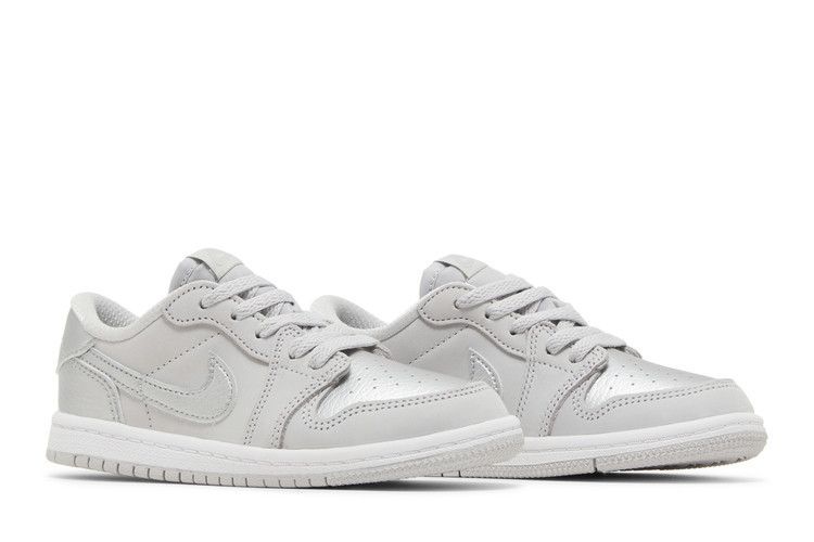 Air Jordan 1 Retro Low OG TD 'Metallic Silver' FQ5435 002 фото