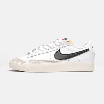 Nike Blazer Low 77 Vintage White Black G128-Білий-45 фото